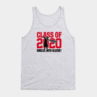 Dab dabbing Class of 2020 sneeze into your sleeve Tank Top